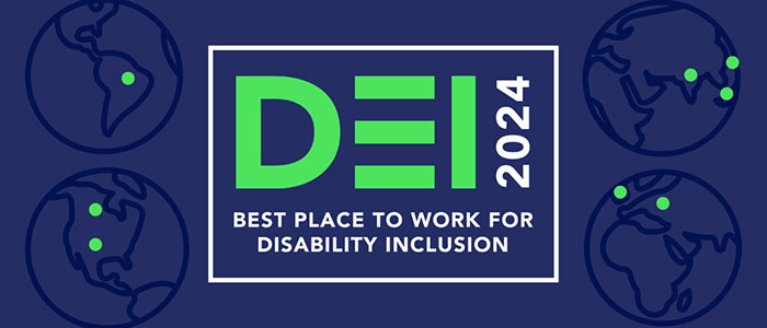 DEI 2024 best place to work for disability inclusion