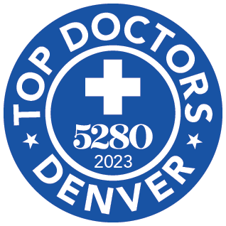 5280 magazine Top Doctors 2023 logo.