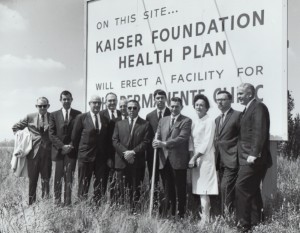 Groundbreaking ceremony for Kaiser Foundation Health Plan facility 
