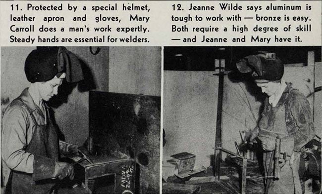 Mary Carroll and Jeanne Wilde, The Bos'n's Whistle, August 13, 1942
