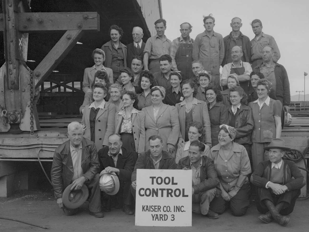 Tool Control, Richmond Kaiser shipyard No. 4, circa 1943