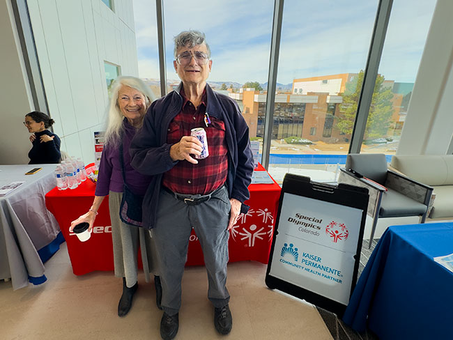 Linda Sherman and Jerry Handley