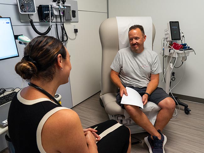 first member at Parker Medical Office
