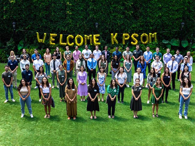 2021 incoming class of Kaiser Permanente School of Medicine
