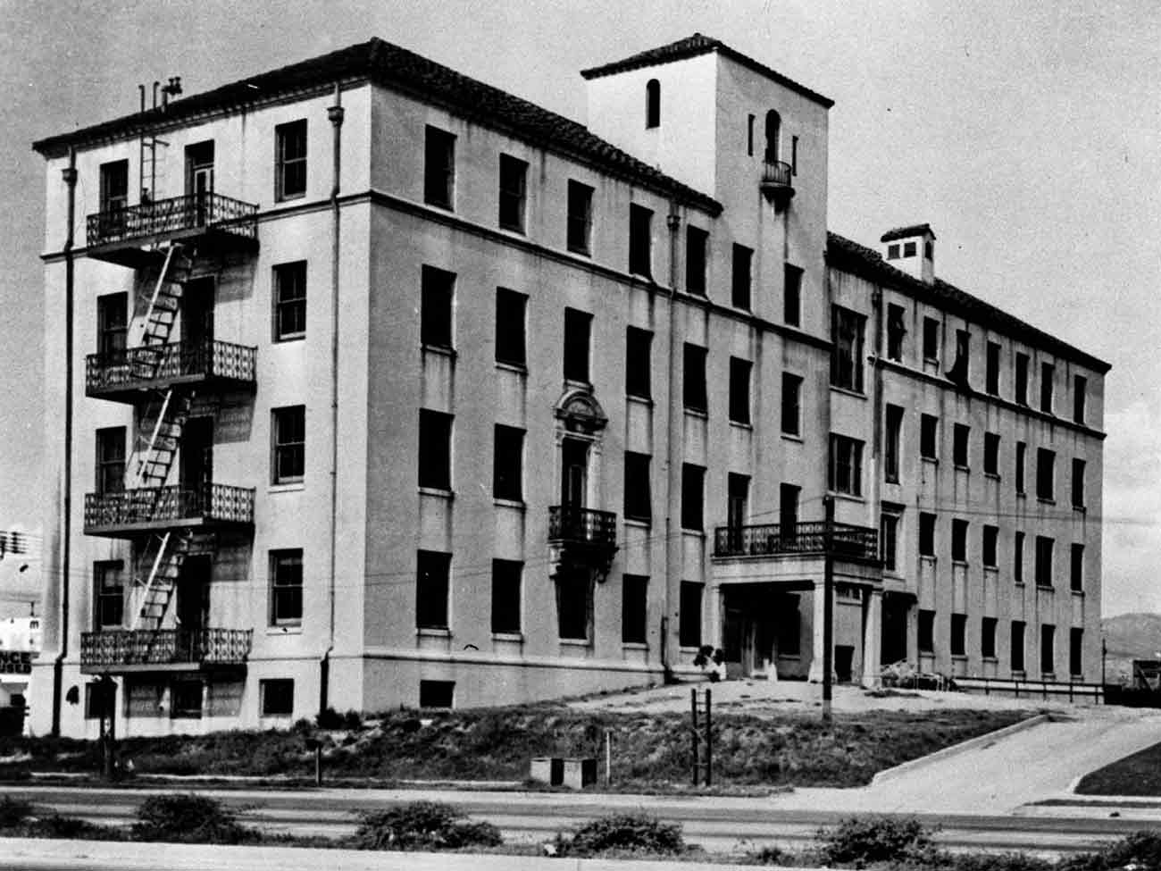 Fabiola charity hospital, early 1942.