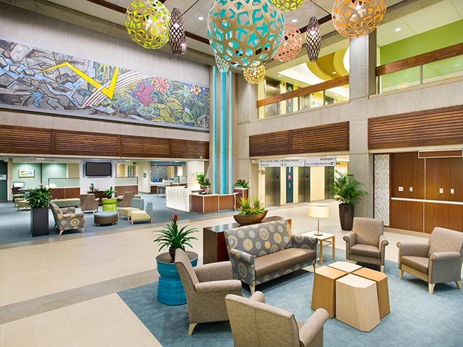 Interior view of Moanalua Medical Center.