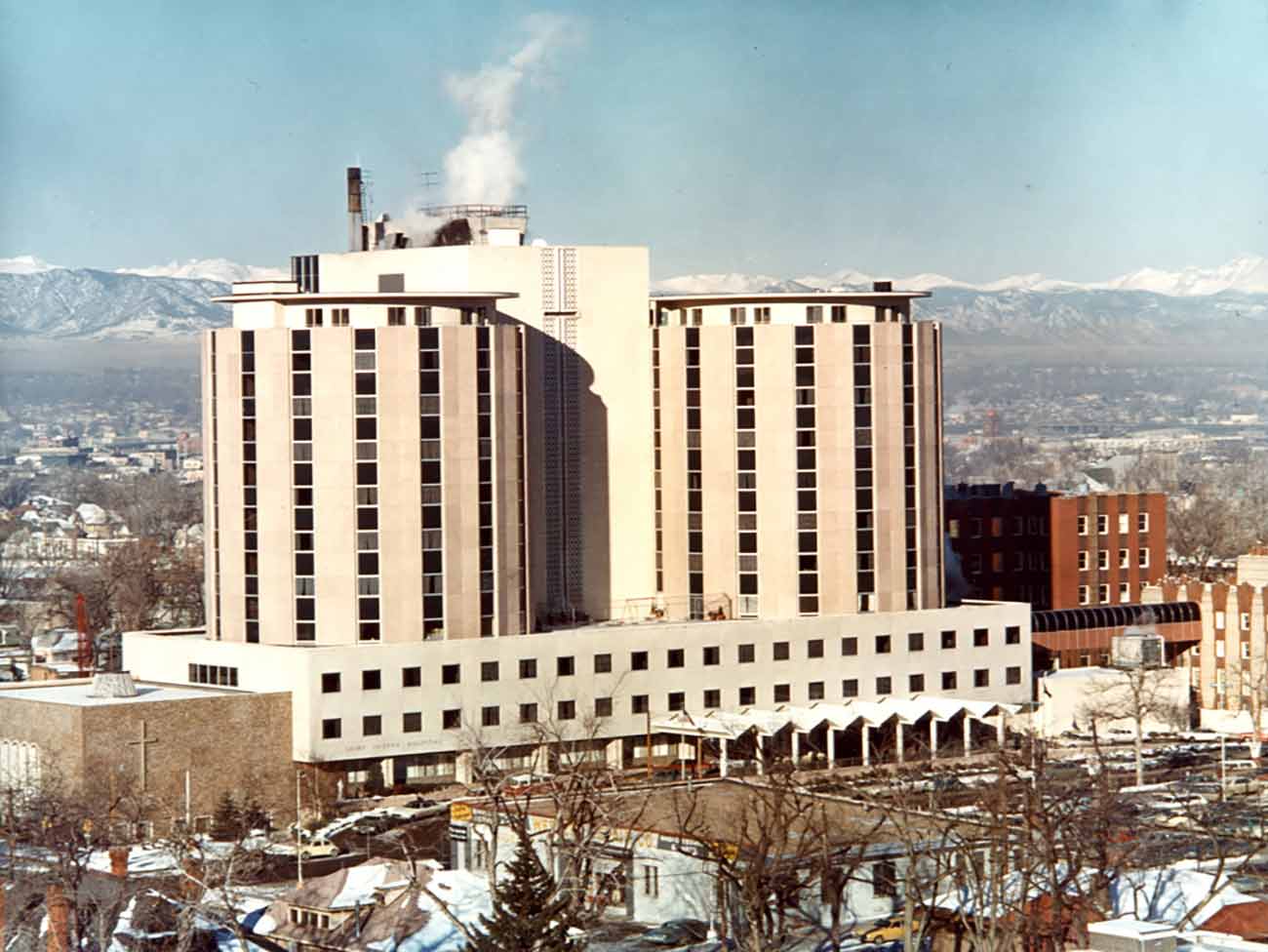 Saint Joseph Hospital, Denver, circa 1970
