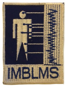 Integrated Medical and Behavior Laboratory Measurements System project patch, circa 1973